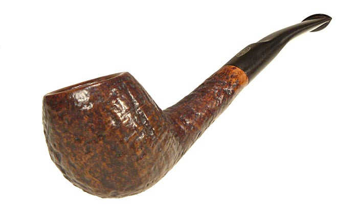 GBD Estate Pipe Conquest Prehistoric Bent Apple