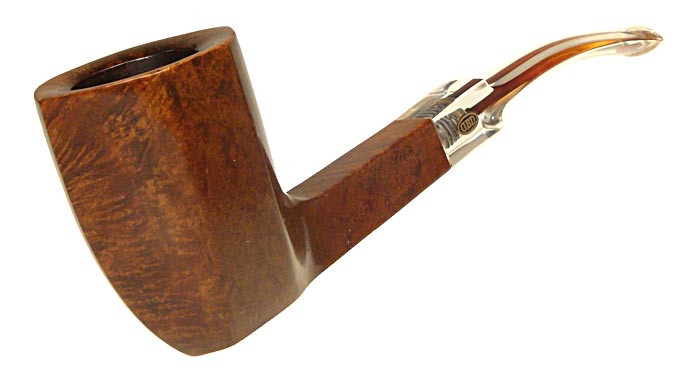 GBD Estate Pipe Collector Ebony Panel Dublin w/ Replacement Tenon