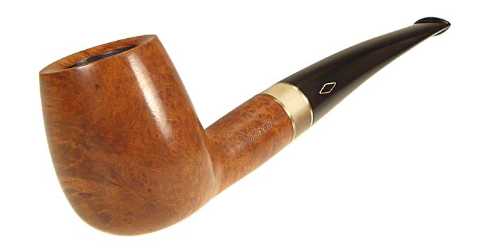 Brebbia Estate Pipe Brasil Oro Bent Billiard