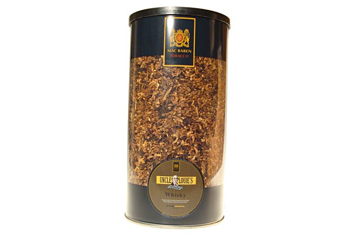 Mac Baren Pipe Tobacco Uncle Louie's Whiskey 1lb Can