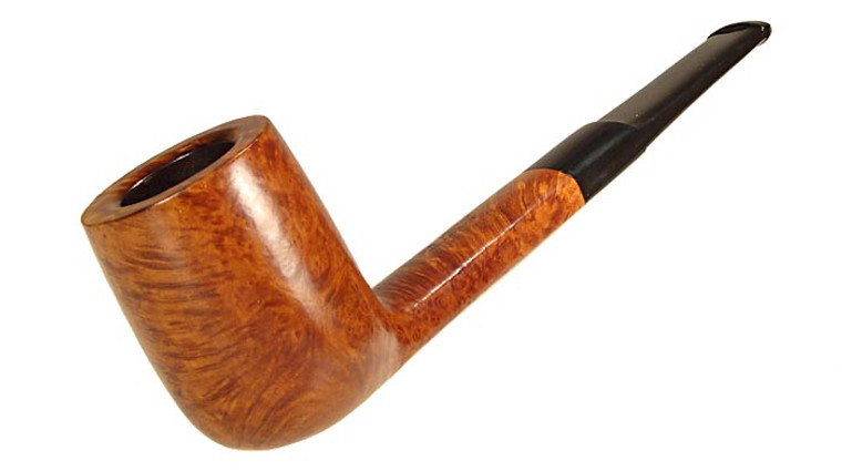 Savinelli Estate Pipe Punto Oro Amber Grain - Replacement Twin bore stem