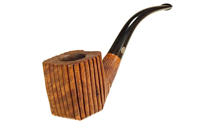 GBD Estate Pipe Grotesque Bent Panel