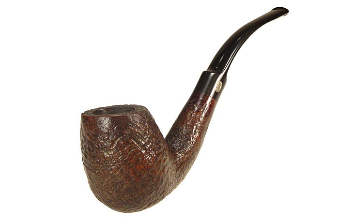GBD Estate Pipe Sablee Bent Brandy