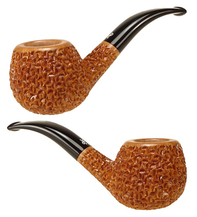 Posella Pipe Carved Bent Apple