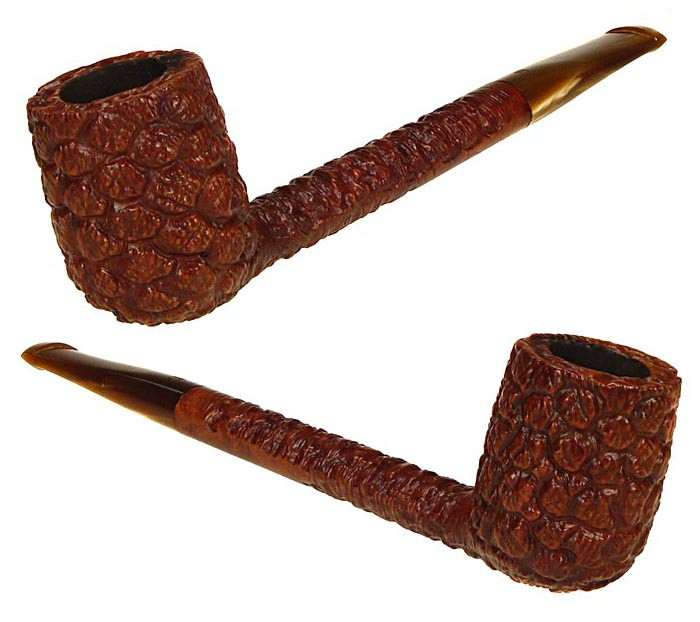 Barontini Estate Pipe Carved Canadian