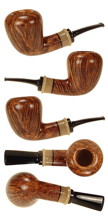 S. Cherepanov Pipe Pear w/ Horn