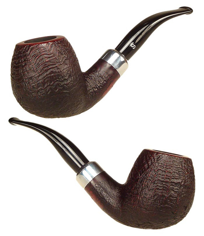 Stanwell Pipe Army Mount 185 Blasted Bent Apple