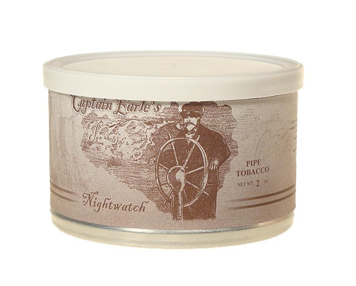 Captain Earle's Pipe Tobacco Nightwatch 2 oz can