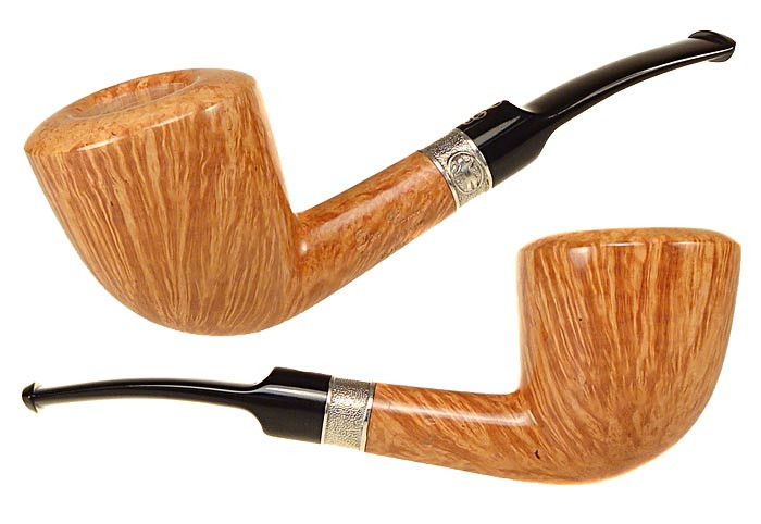 Don Carlos Pipe Bent Dublin One Note w/ Silver