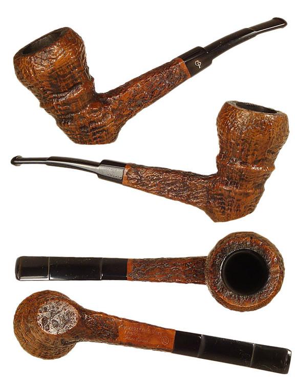 Charatan Estate Pipe Free Hand Relief Sitter