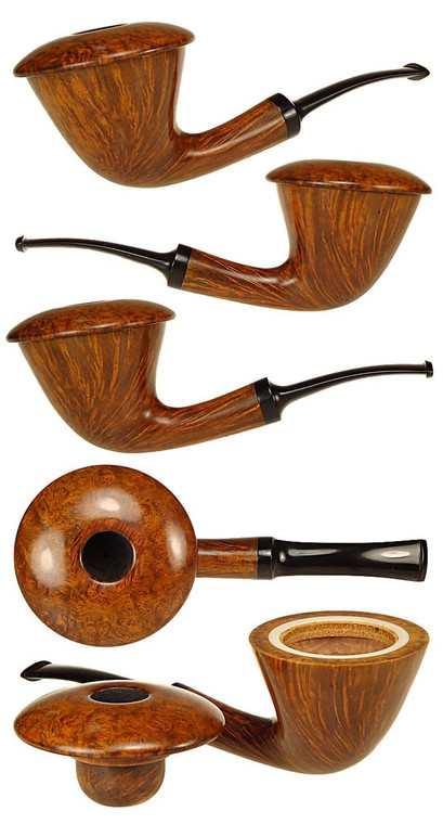 Tsuge Estate Pipe Ikebana G Calabash UNSMOKED!