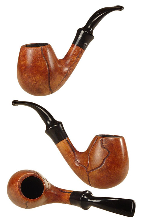 Alpha Estate Pipe Century Bent Brandy UNSMOKED!