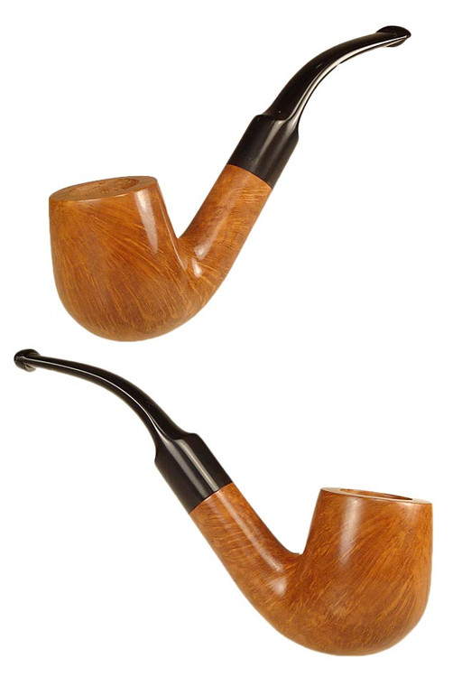 Unknown Maker Estate Pipe Bent Billiard UNSMOKED!