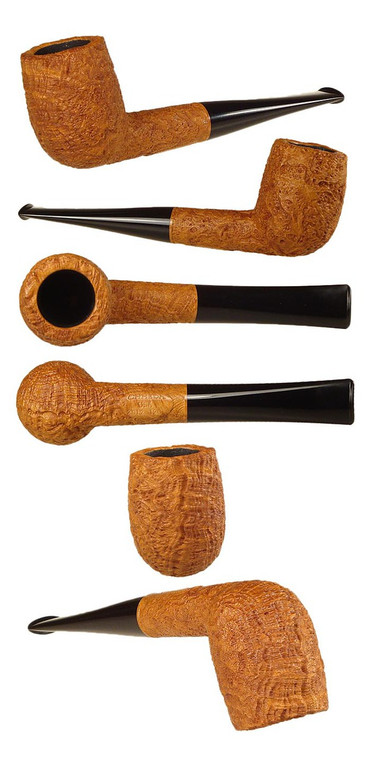 Chheda Pipe Tan Blast Billiard 126 Grade 2