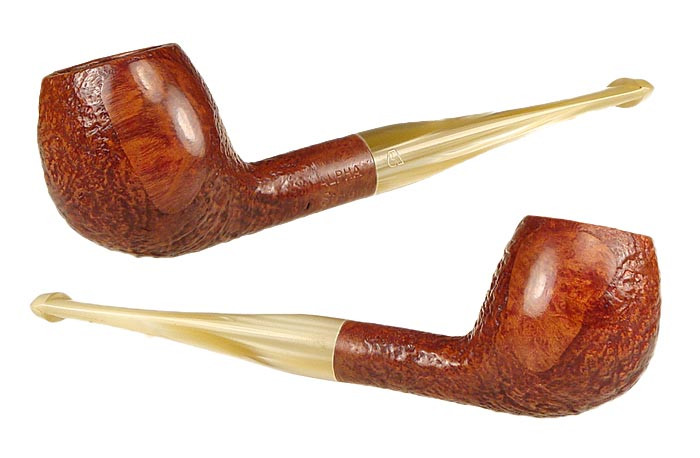 Alpha Estate Pipe Sienna Apple UNSMOKED!