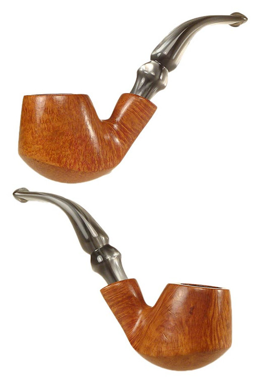 Alpha Estate Pipe Bent Danish Volcano UNSMOKED!