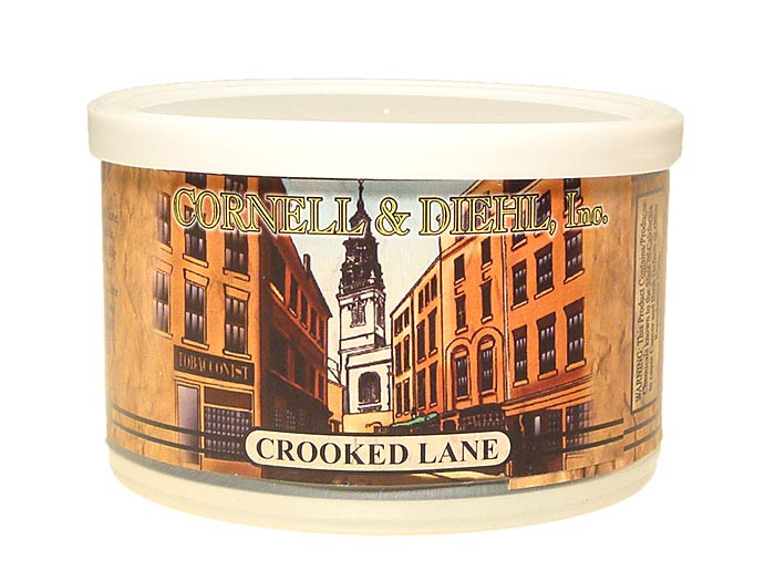 Cornell & Diehl Pipe Tobacco Crooked Lane 2oz Tin