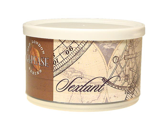 G.L. Pease Pipe Tobacco Sextant 2oz Tin