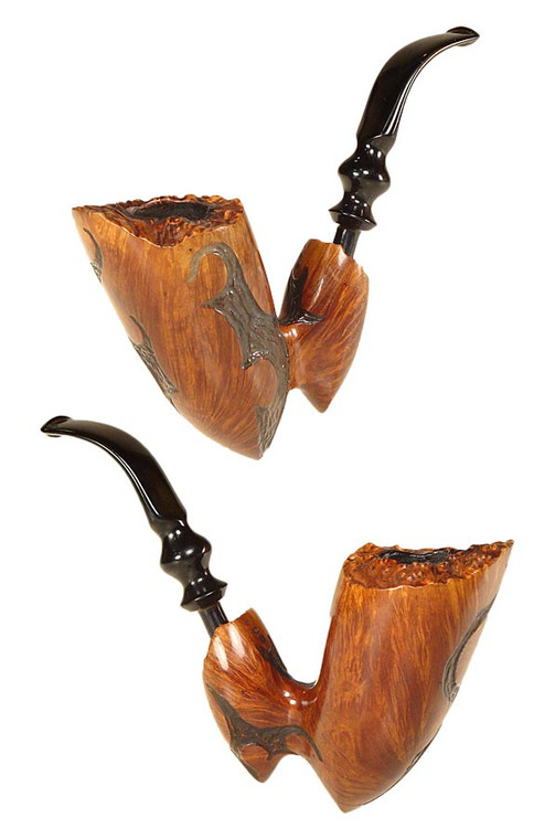Sven Lar Estate Pipe Full Bent Freehand