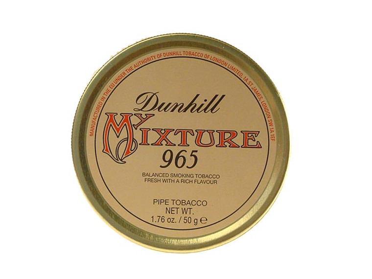 Dunhill Pipe Tobacco My Mixture 965 50g Tin