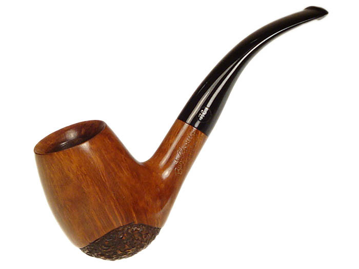 Butz-Choquin Estate Pipe Bent Partial-Carved Egg