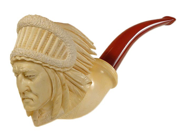 Miscellaneous Estate Pipe Meerschaum Native American