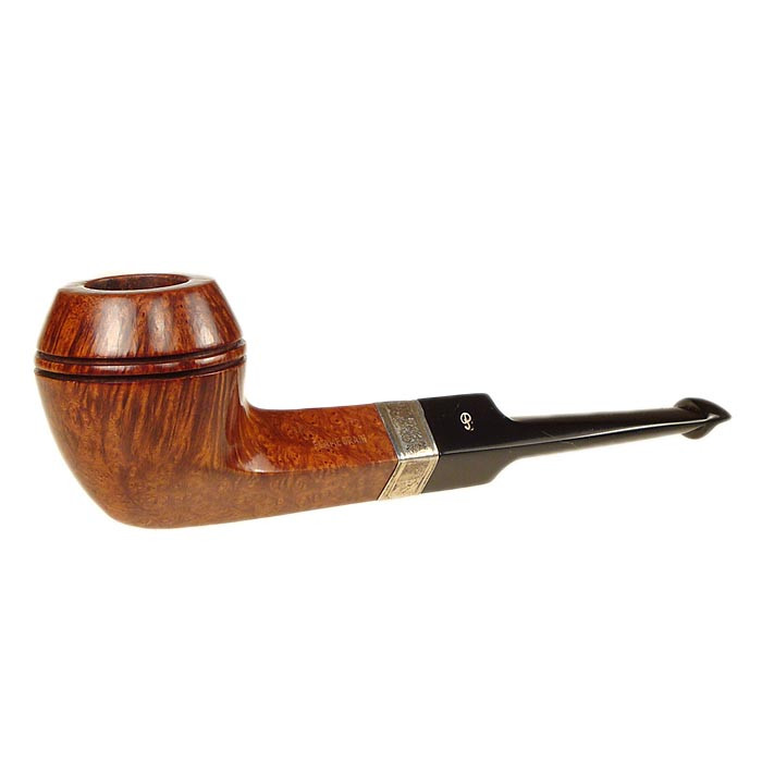 Peterson Estate Pipe Flame Grain Bulldog 150 w/ Sterling Silver