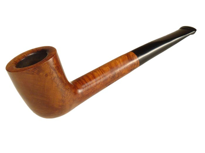 Sasieni Estate Pipe Family Era Four Dot Natural W/ Replacement Stem