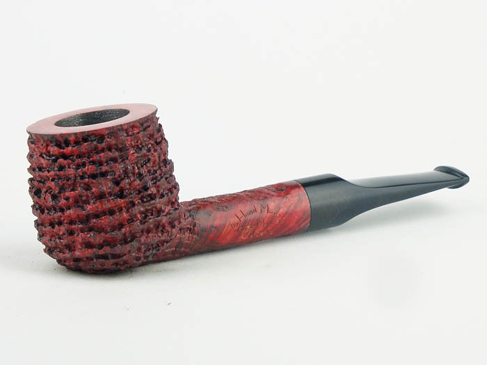 Werner Mummert Estate Pipe Rusticated Billiard UNSMOKED