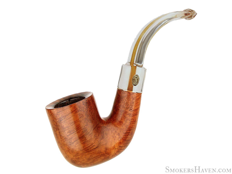 GBD Estate Pipe Virgin 9666 Smooth Full Bent Billiard (1960's to 1970's)