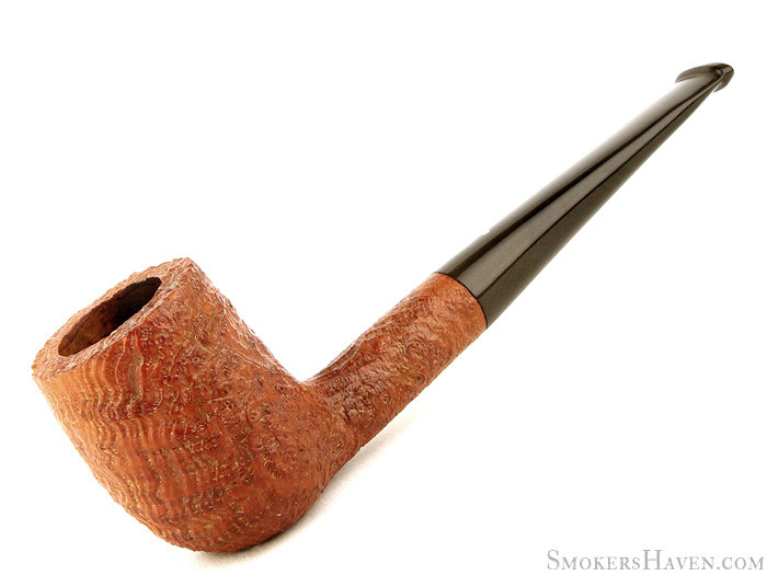Dunhill Estate Pipe Tanshell 5103 Group 4 Sandblast Billiard (1986 Make) UNSMOKED