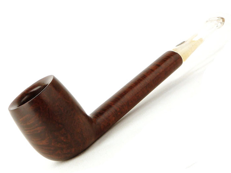 GBD Estate Pipe New Era 254 Smooth Dark Canadian w/ Perspex (replacement stem) (1960's to 1970's)