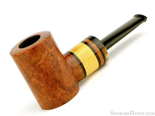 Jerry Zenn Pipe Duke Of Thunder Smooth Reverse Calabash Poker w