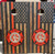 Cornhole Pro LLC Flag -Thin Red Line #2, Firefighter  - - regulation size cornhole boards, Baltic Birch Cornhole Boards - custom cornhole boards 