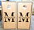 Cornhole Pro LLC Family Design #52,  Custom with your initials - regulation size cornhole boards, Baltic Birch Cornhole Boards - custom cornhole boards 