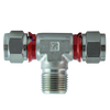 Superlok Male Branch Tee Tube Connector