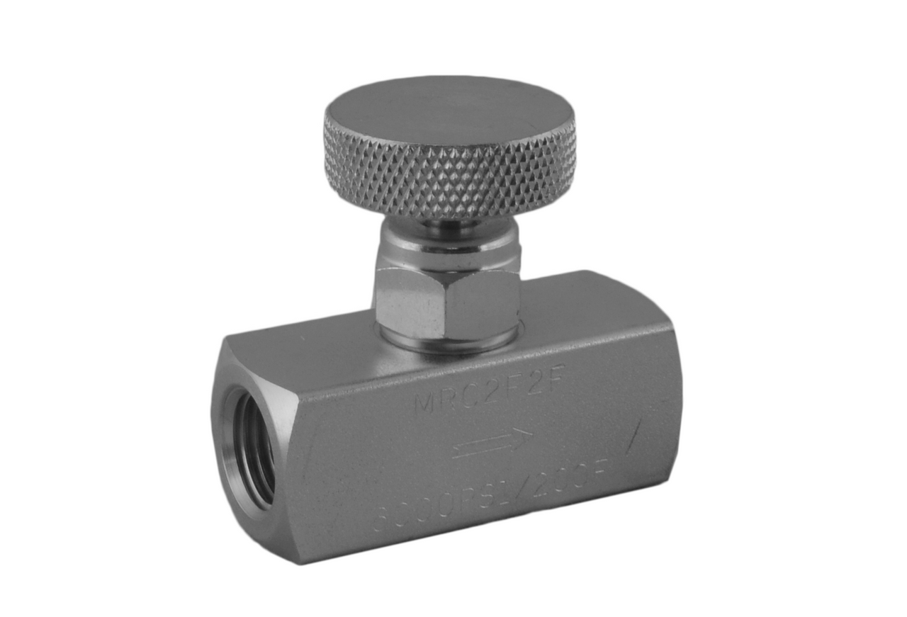 Mako 1/4" NPT Mini Needle Valve - 6,000 PSI