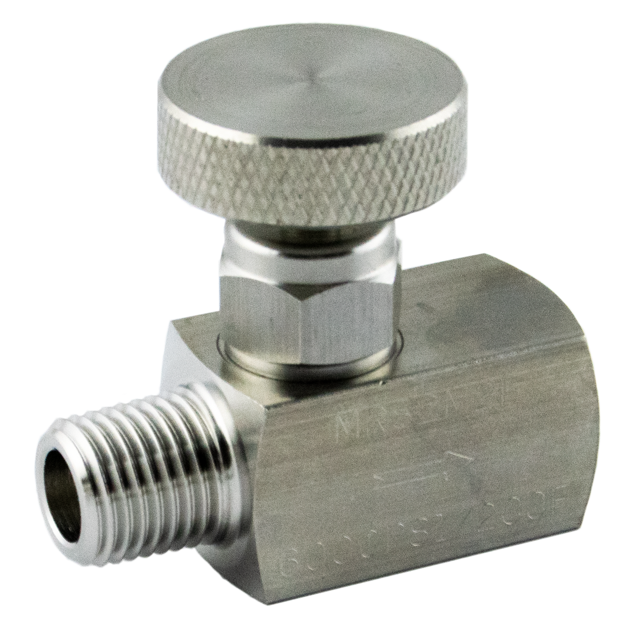 APPROVED VENDOR NEEDLE VALVE,1/4 IN NPT,600 PSI,BRA - Pneumatic