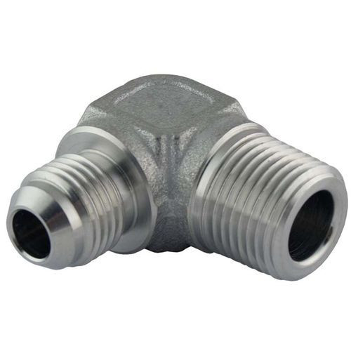 Lot De 12 Raccords Coudés 90° FUI – 1/4 JIC Vers 1/8 NPT, Acier, Occasion En Très Bon état