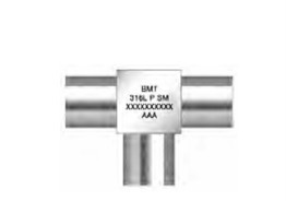 UHP SMT6 Series - Ultra-High Purity MICRO TEE - 316 L - STANDARD BA GRADE