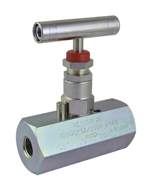 Mako NPT Standard Carbon Steel Needle Valve - 10,000 PSI