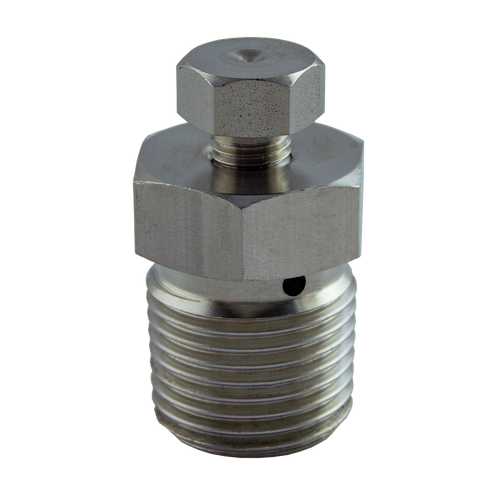 Superlok Stainless Steel NPT Bleed Plug