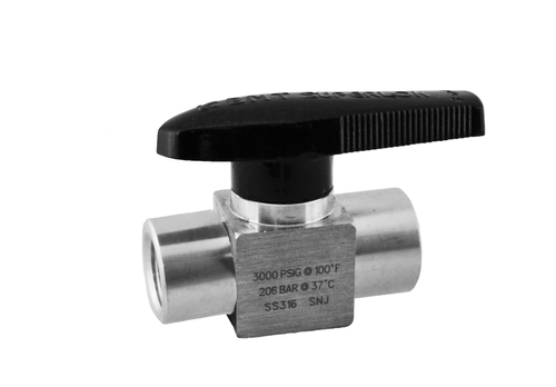 Superlok SBV120H Bar Stock Threaded Ball Valve - 3,000 PSI Superlok SBV120H Bar Stock Threaded Ball Valve - 3,000 PSI