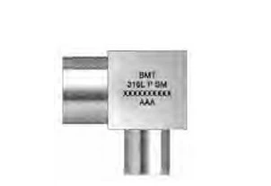 UHP SME6 Series - Ultra-High Purity Micro 90 Degree Elbow - Single Melt