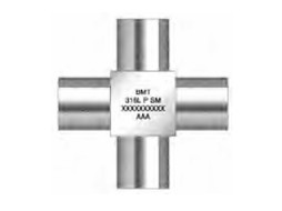 UHP SMCR Series - Ultra-High Purity MICRO CROSS - 316 L - STANDARD BA GRADE