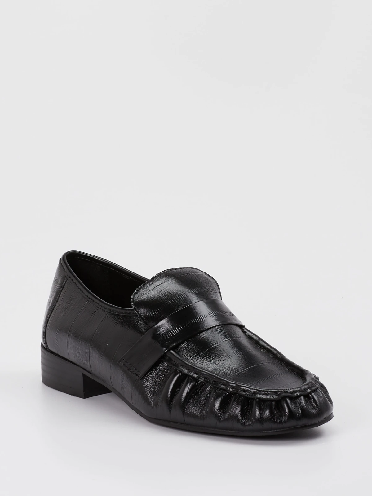 Andrea Puccini - Slipper aus geprägtes Leder