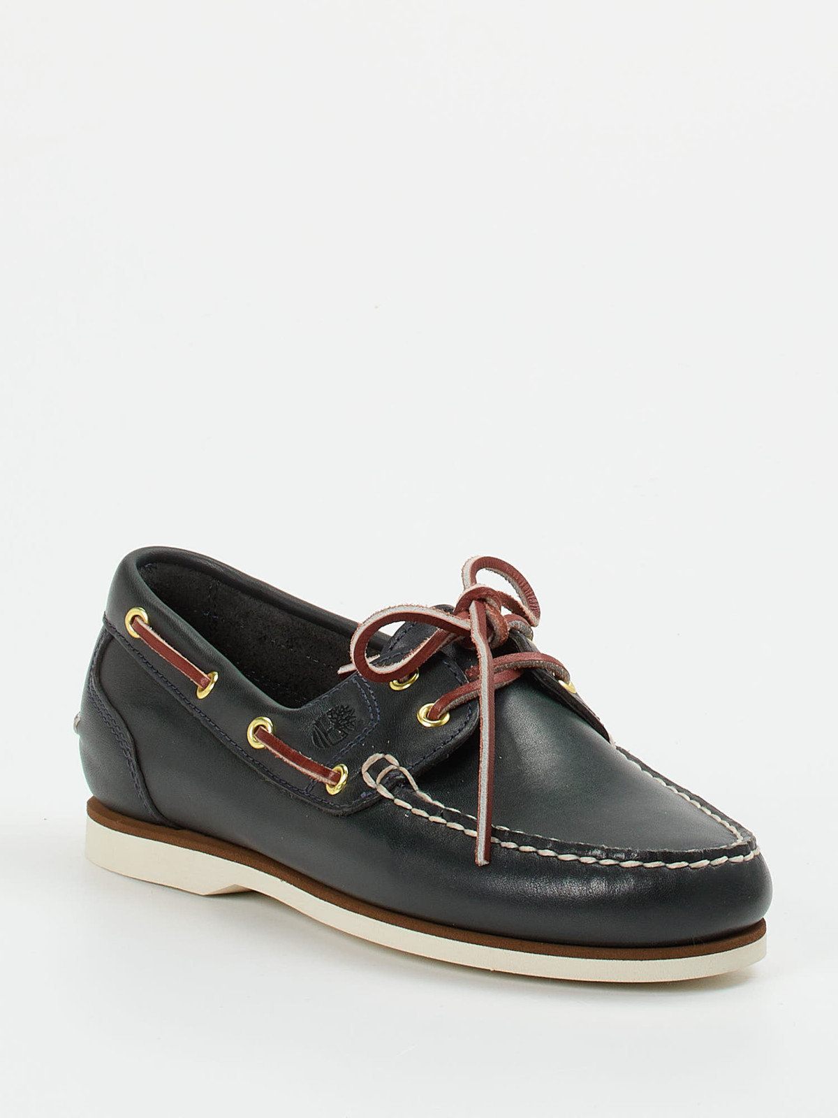 Timberland – Bootsschuh aus Kalbleder in Blau