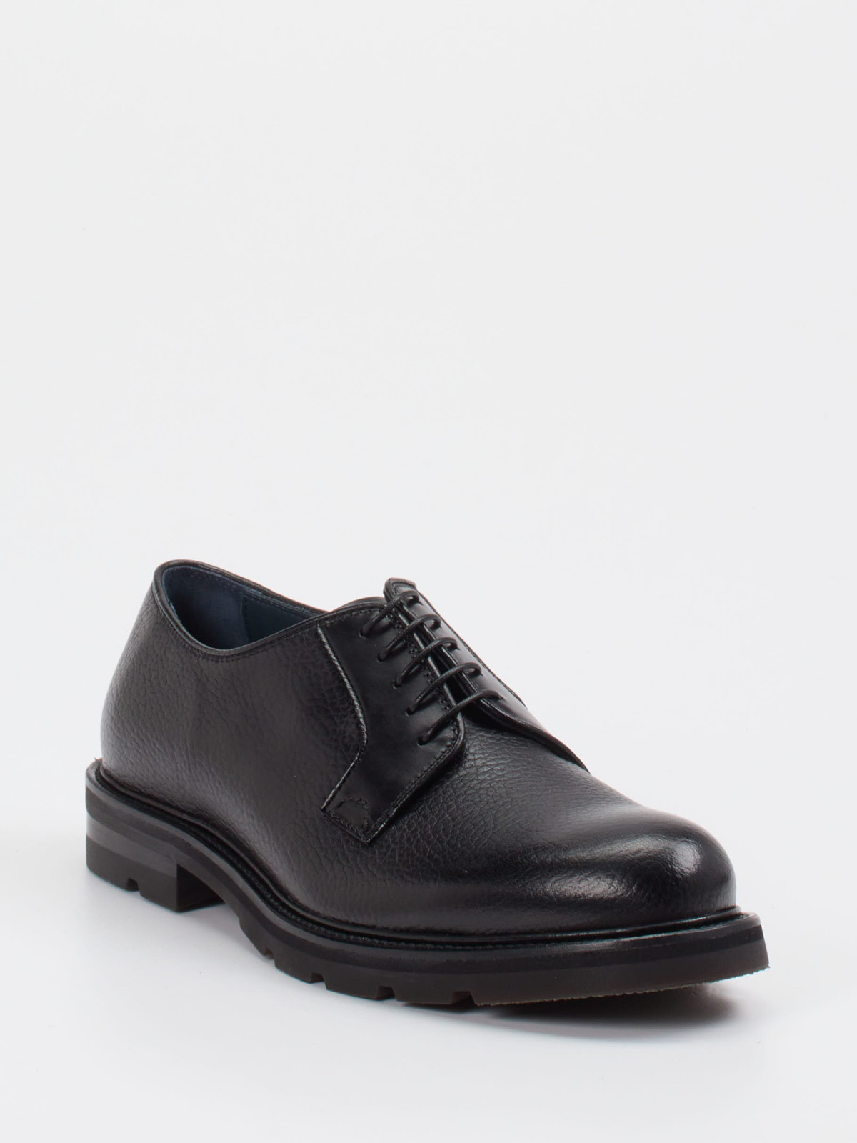 Ralph Harrison Edition – Derby-Schnürschuh aus Hirschleder schwarz