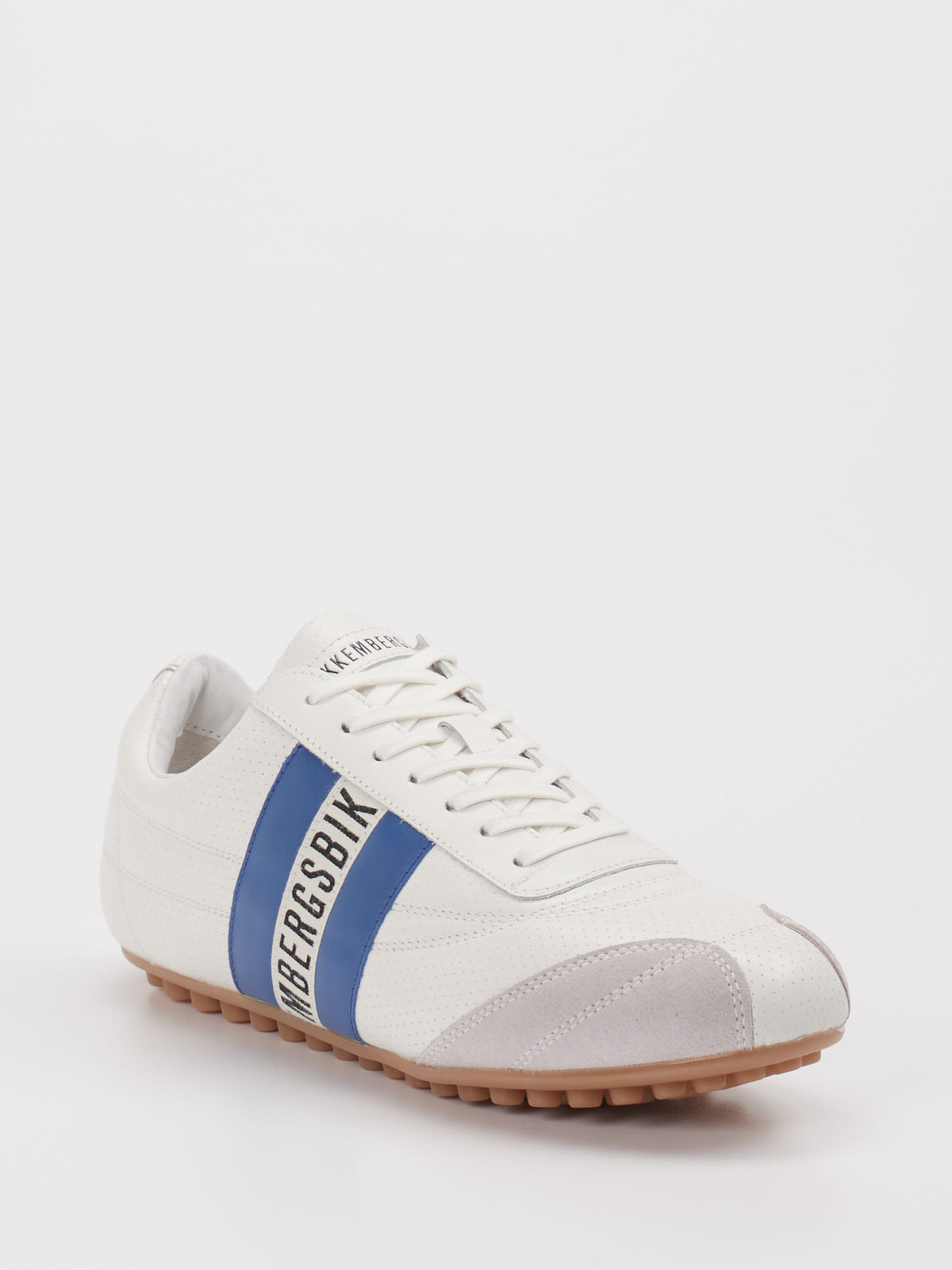 Bikkembergs – Sneaker aus Velours/Leder Weiß