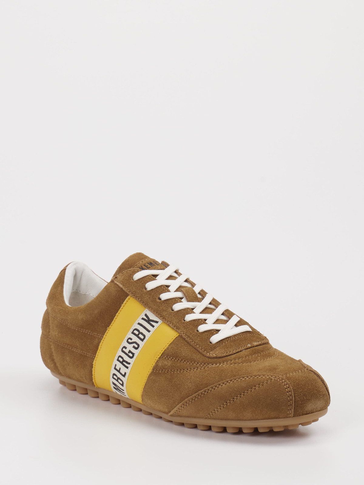 Bikkembergs – Sneaker aus Veloursleder Braun